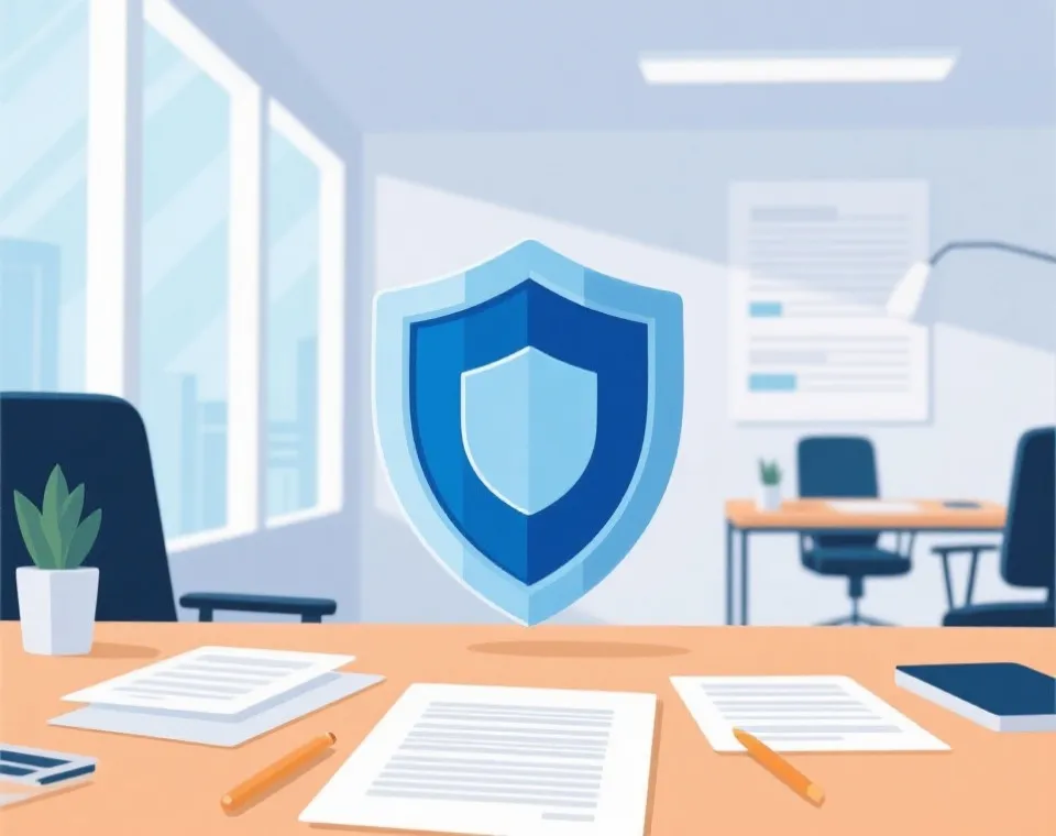 Privacy and service policy illustration